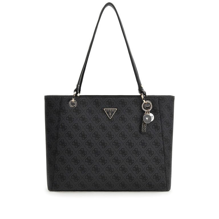 Shopper Noelle II 4G-Logo Coal, Farbe: anthrazit, Marke: Guess, EAN: 0190231964544, Abmessungen in cm: 33x26x9, Bild 1 von 5