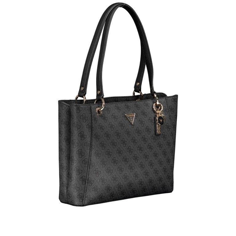 Shopper Noelle II 4G-Logo Coal, Farbe: anthrazit, Marke: Guess, EAN: 0190231964544, Abmessungen in cm: 33x26x9, Bild 2 von 5