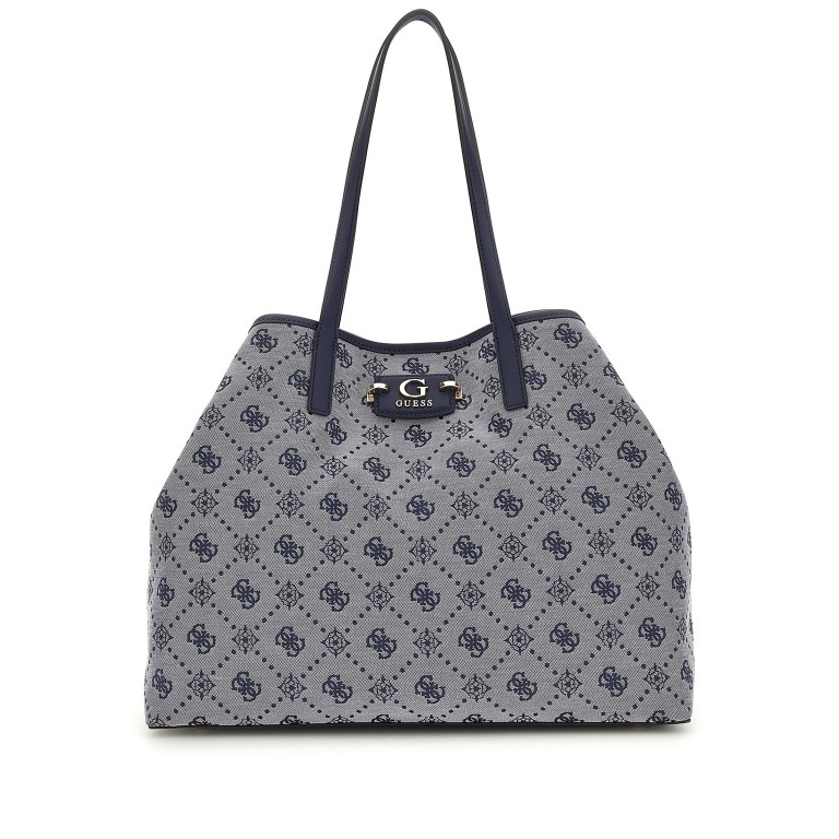 Shopper Neda 4G-Logo Peony variabel in der Form Navy, Farbe: blau/petrol, Marke: Guess, EAN: 0190231961277, Abmessungen in cm: 39.5x33.5x20.5, Bild 2 von 9