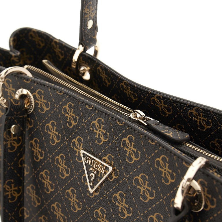 Shopper Noelle II 4G-Logo Brown, Farbe: braun, Marke: Guess, EAN: 0190231962496, Abmessungen in cm: 33x26x9, Bild 5 von 6