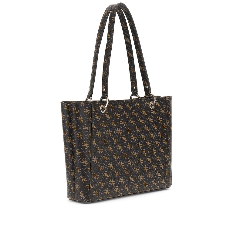 Shopper Noelle II 4G-Logo Brown, Farbe: braun, Marke: Guess, EAN: 0190231962496, Abmessungen in cm: 33x26x9, Bild 3 von 6