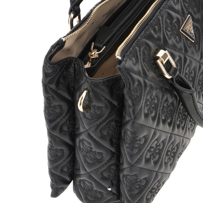 Handtasche Adelasia 4G-Logo Black, Farbe: schwarz, Marke: Guess, EAN: 0190231965039, Abmessungen in cm: 29.5x20x10, Bild 7 von 8