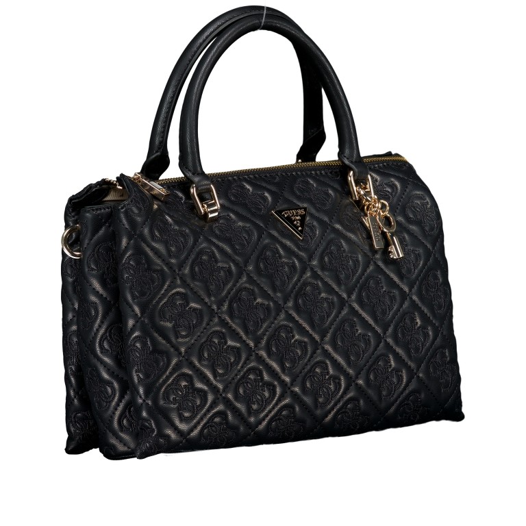 Handtasche Adelasia 4G-Logo Black, Farbe: schwarz, Marke: Guess, EAN: 0190231965039, Abmessungen in cm: 29.5x20x10, Bild 2 von 8