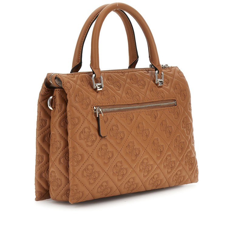 Handtasche Adelasia 4G-Logo Caramel, Farbe: cognac, Marke: Guess, EAN: 0190231965046, Abmessungen in cm: 29.5x20x10, Bild 3 von 8