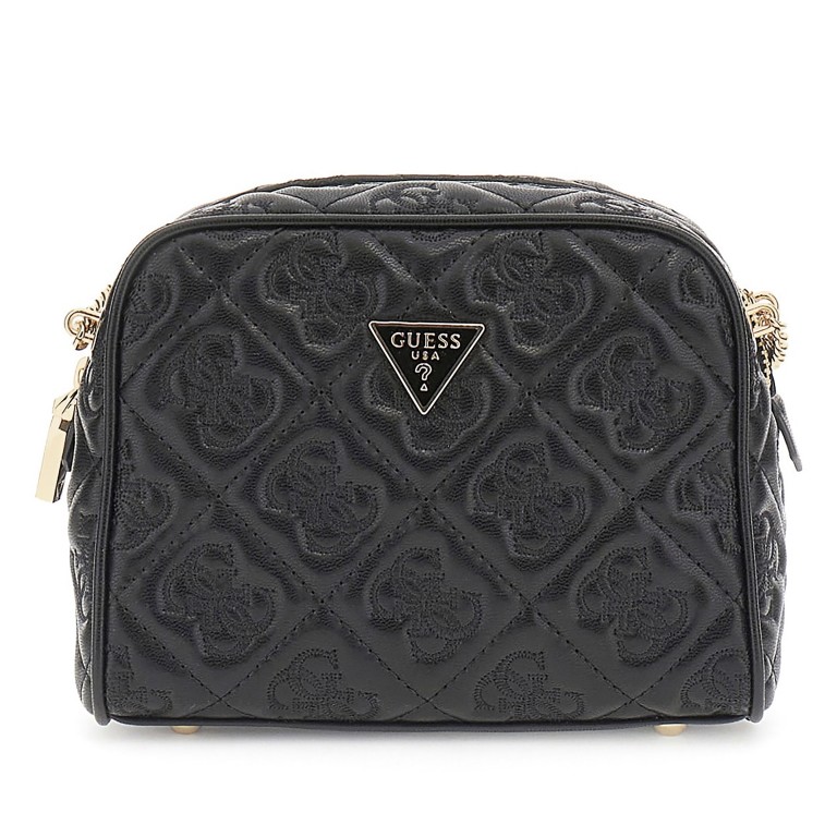 Umhängetasche Adelasia 4G-Logo Black, Farbe: schwarz, Marke: Guess, EAN: 0190231965091, Abmessungen in cm: 19x15.5x7.5, Bild 1 von 7
