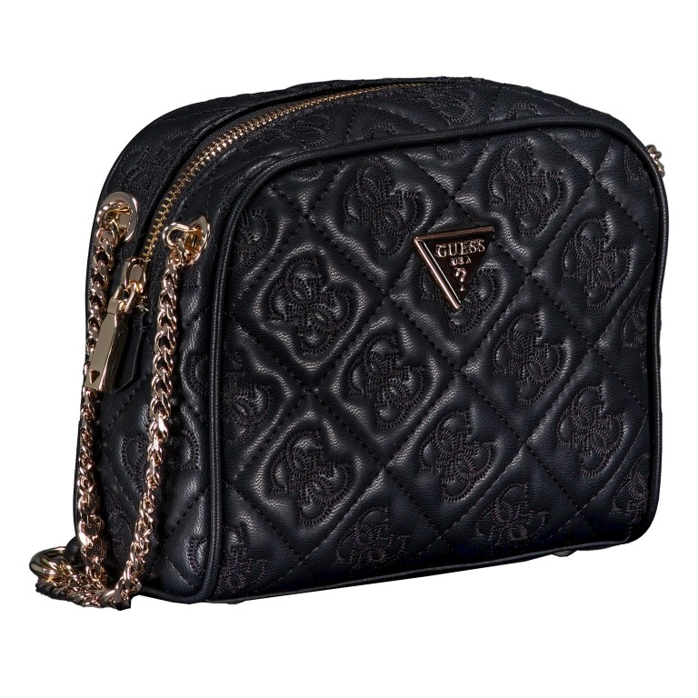 Umhängetasche Adelasia 4G-Logo Black, Farbe: schwarz, Marke: Guess, EAN: 0190231965091, Abmessungen in cm: 19x15.5x7.5, Bild 2 von 7