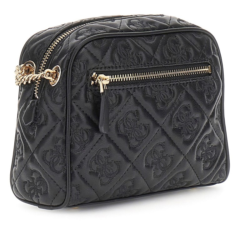 Umhängetasche Adelasia 4G-Logo Black, Farbe: schwarz, Marke: Guess, EAN: 0190231965091, Abmessungen in cm: 19x15.5x7.5, Bild 3 von 7