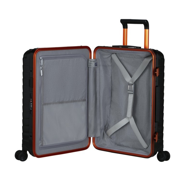 Koffer Proxis-Alu Spinner 55 Graphit, Farbe: anthrazit, Marke: Samsonite, EAN: 5400520308023, Abmessungen in cm: 40x55x23, Bild 7 von 20