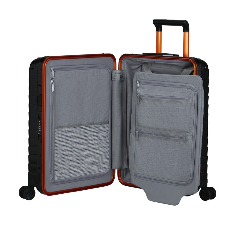 Koffer Proxis-Alu Spinner 55 Graphit, Farbe: anthrazit, Marke: Samsonite, EAN: 5400520308023, Abmessungen in cm: 40x55x23, Bild 9 von 20