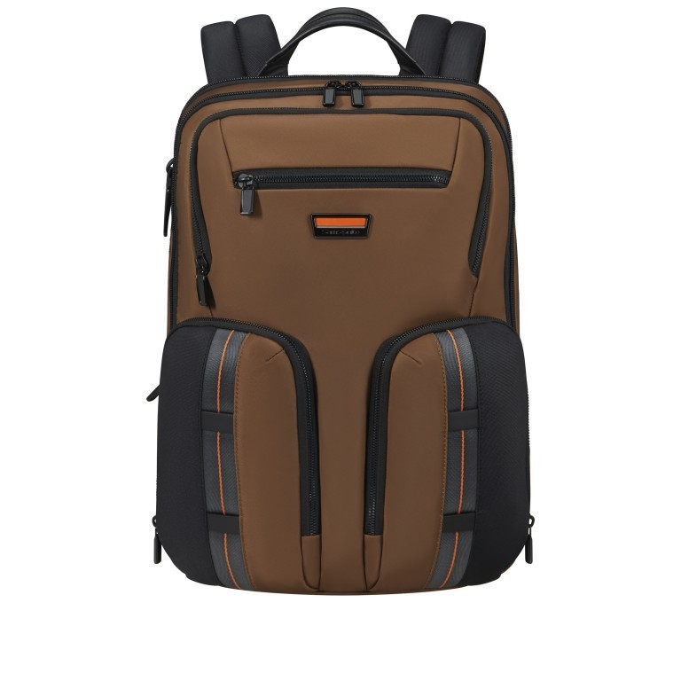 Rucksack Urban Eye Backpack mit Laptopfach 15.6 Zoll Toffee, Farbe: braun, Marke: Samsonite, EAN: 5400520316295, Abmessungen in cm: 30x43x18, Bild 1 von 8