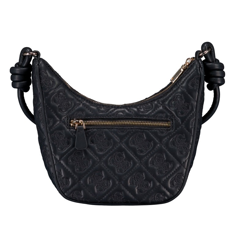 Beuteltasche Adelasia 4G-Logo Black, Farbe: schwarz, Marke: Guess, EAN: 0190231965169, Abmessungen in cm: 24x22x8.5, Bild 3 von 6