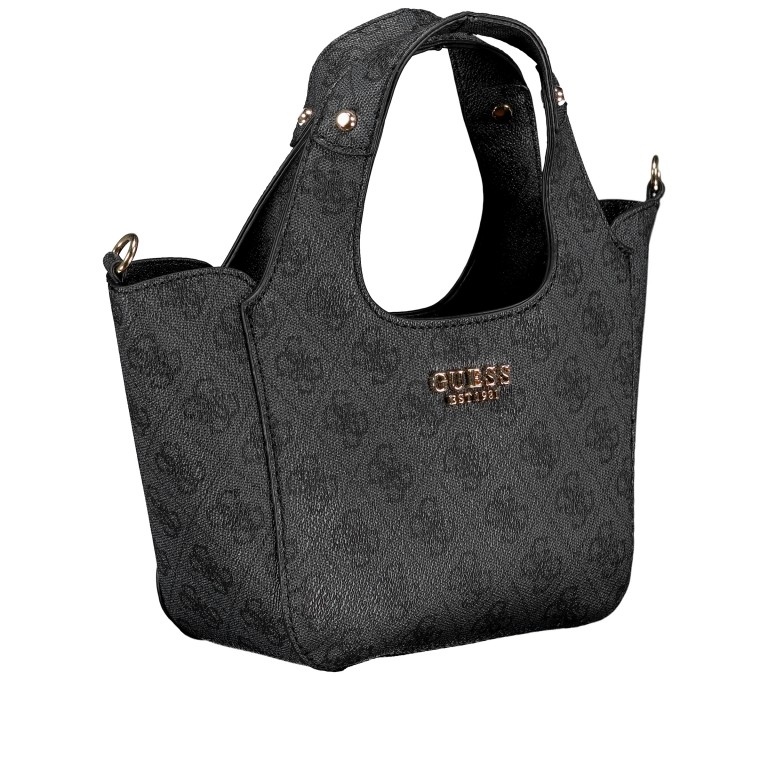 Tasche Calista 4G-Logo 2 in 1 Coal, Farbe: anthrazit, Marke: Guess, EAN: 0190231965954, Abmessungen in cm: 25x16.5x8, Bild 3 von 9