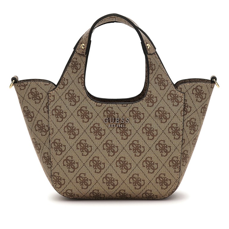 Tasche Calista 4G-Logo 2 in 1 Latte, Farbe: braun, Marke: Guess, EAN: 0190231965961, Abmessungen in cm: 25x16.5x8, Bild 2 von 9