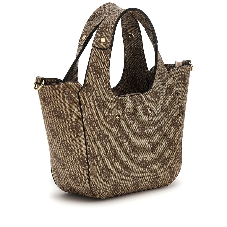 Tasche Calista 4G-Logo 2 in 1 Latte, Farbe: braun, Marke: Guess, EAN: 0190231965961, Abmessungen in cm: 25x16.5x8, Bild 4 von 9