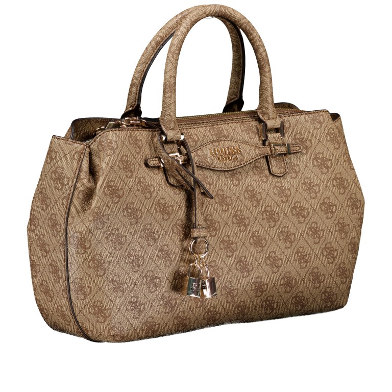 Handtasche Katya 4G-Logo Latte, Farbe: braun, Marke: Guess, EAN: 0190231963868, Abmessungen in cm: 28.5x21x10, Bild 2 von 7