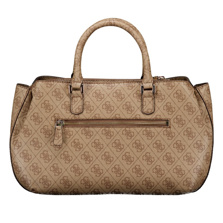 Handtasche Katya 4G-Logo Latte, Farbe: braun, Marke: Guess, EAN: 0190231963868, Abmessungen in cm: 28.5x21x10, Bild 3 von 7