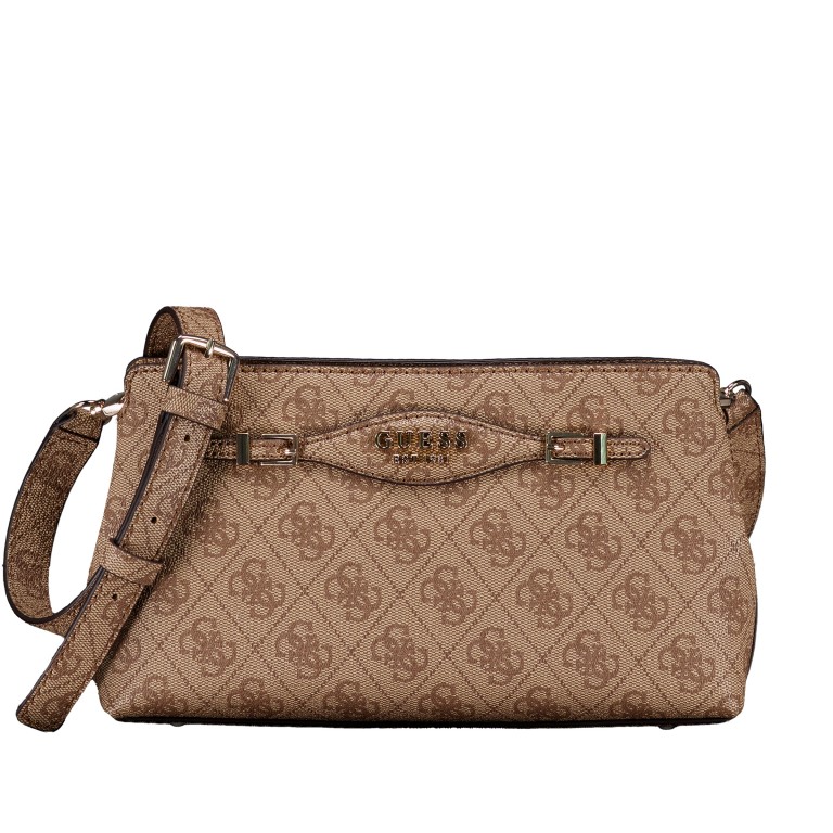 Umhängetasche Katya 4g-logo Latte, Farbe: braun, Marke: Guess, EAN: 0190231963905, Abmessungen in cm: 23x13.5x6.5, Bild 1 von 6