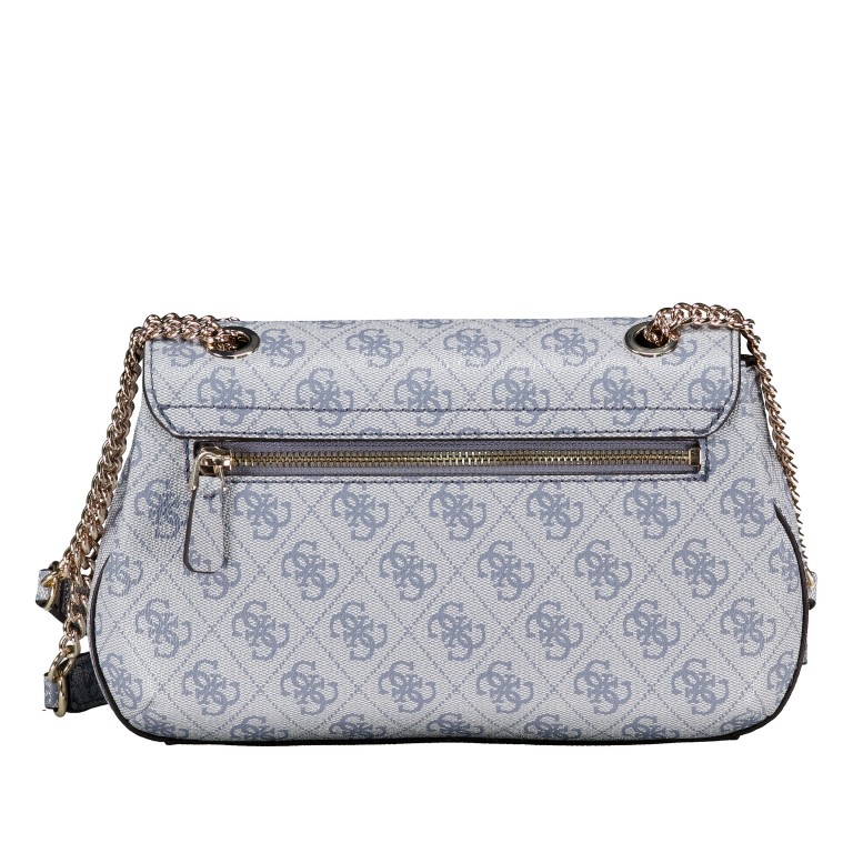 Umhängetasche Katya 4G-Logo Slate, Farbe: grau, Marke: Guess, EAN: 0190231964063, Abmessungen in cm: 26x16x8, Bild 3 von 7