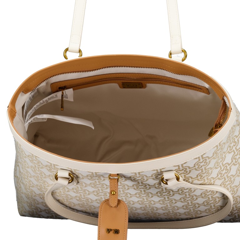 Shopper Harriet Beige Multicolor, Farbe: beige, Marke: V°73, EAN: 8054942617989, Abmessungen in cm: 38x30x13.5, Bild 5 von 5