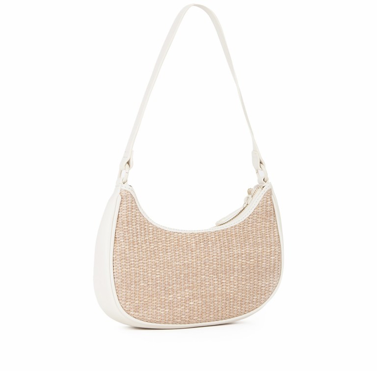 Beuteltasche Summer Naturale Off White, Farbe: beige, Marke: V°73, EAN: 8054942674920, Abmessungen in cm: 23x18x7.5, Bild 4 von 9