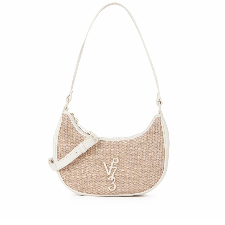 Beuteltasche Summer Naturale Off White, Farbe: beige, Marke: V°73, EAN: 8054942674920, Abmessungen in cm: 23x18x7.5, Bild 1 von 9