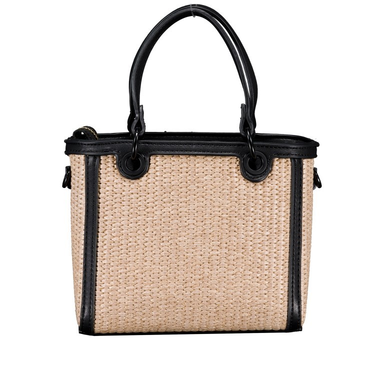 Handtasche Summer Naturale Nero, Farbe: cognac, Marke: V°73, EAN: 8054942675019, Abmessungen in cm: 16.5x14.5x8, Bild 3 von 7