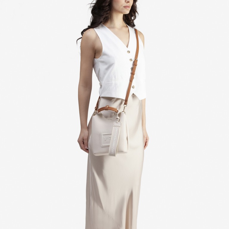 Umhängetasche Jenny Off White Multi, Farbe: beige, Marke: V°73, EAN: 8054942673527, Abmessungen in cm: 18x26x9, Bild 3 von 5