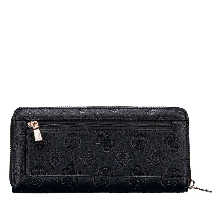 Geldbörse Phoebe mit Griffschlaufe Black, Farbe: schwarz, Marke: Guess, EAN: 0190231962144, Abmessungen in cm: 20.5x10x2.5, Bild 3 von 5