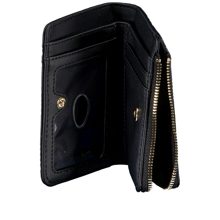 Geldbörse Phoebe 4G-Logo Peony Black, Farbe: schwarz, Marke: Guess, EAN: 0190231962168, Abmessungen in cm: 12.5x8x2, Bild 4 von 4