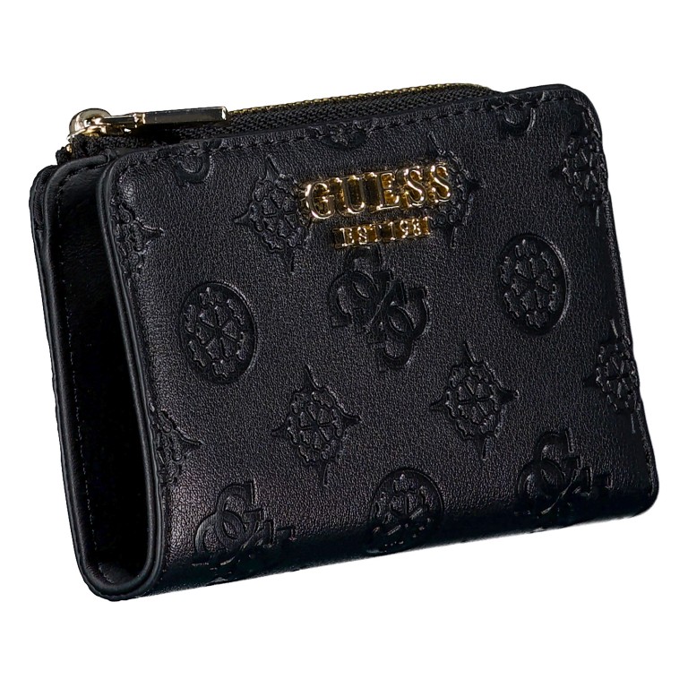 Geldbörse Phoebe 4G-Logo Peony Black, Farbe: schwarz, Marke: Guess, EAN: 0190231962168, Abmessungen in cm: 12.5x8x2, Bild 2 von 4