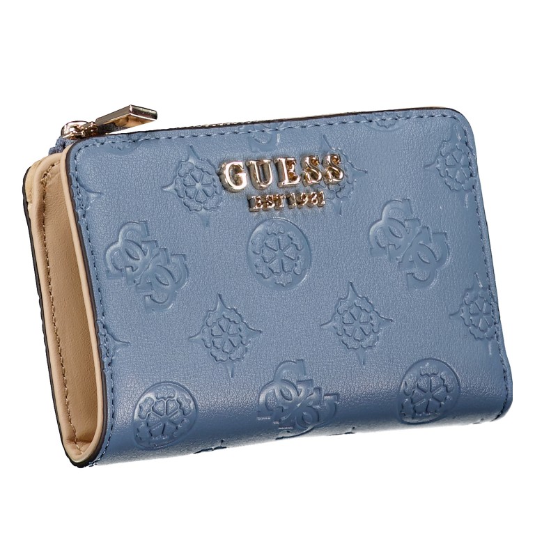 Geldbörse Phoebe 4G-Logo Peony Slate, Farbe: grau, Marke: Guess, EAN: 0190231962199, Abmessungen in cm: 12.5x8x2, Bild 2 von 4