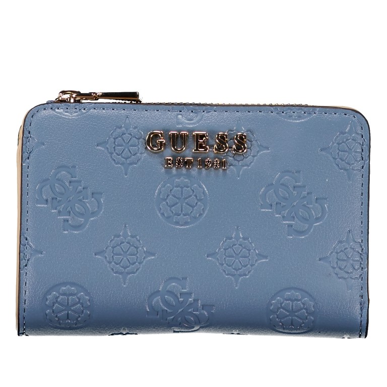 Geldbörse Phoebe 4G-Logo Peony Slate, Farbe: grau, Marke: Guess, EAN: 0190231962199, Abmessungen in cm: 12.5x8x2, Bild 1 von 4