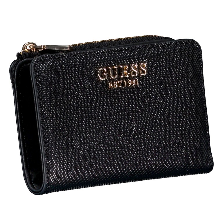 Geldbörse Laurel II Black, Farbe: schwarz, Marke: Guess, EAN: 0190231961154, Abmessungen in cm: 12.5x8x2, Bild 2 von 4