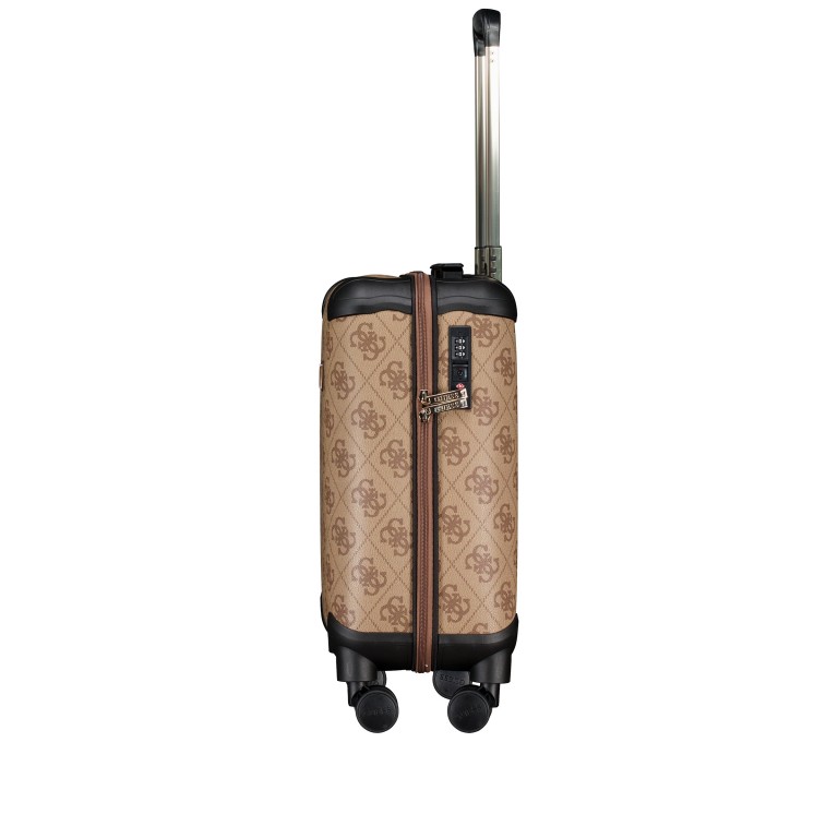 Koffer Berta Travel 4G-Logo Größe 53 cm Latte Brown, Farbe: braun, Marke: Guess, EAN: 0190231926283, Abmessungen in cm: 32x53x22, Bild 3 von 9