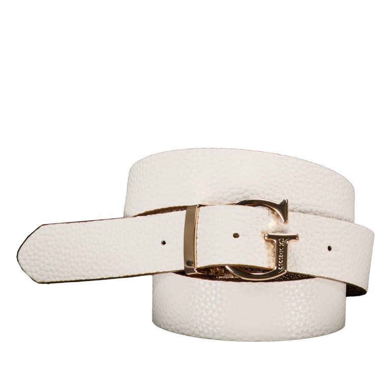 Gürtel Calista mit Wendefunktion Bundweite 90 CM Latte Logo, Farbe: braun, Marke: Guess, EAN: 7628907217869, Bild 2 von 2
