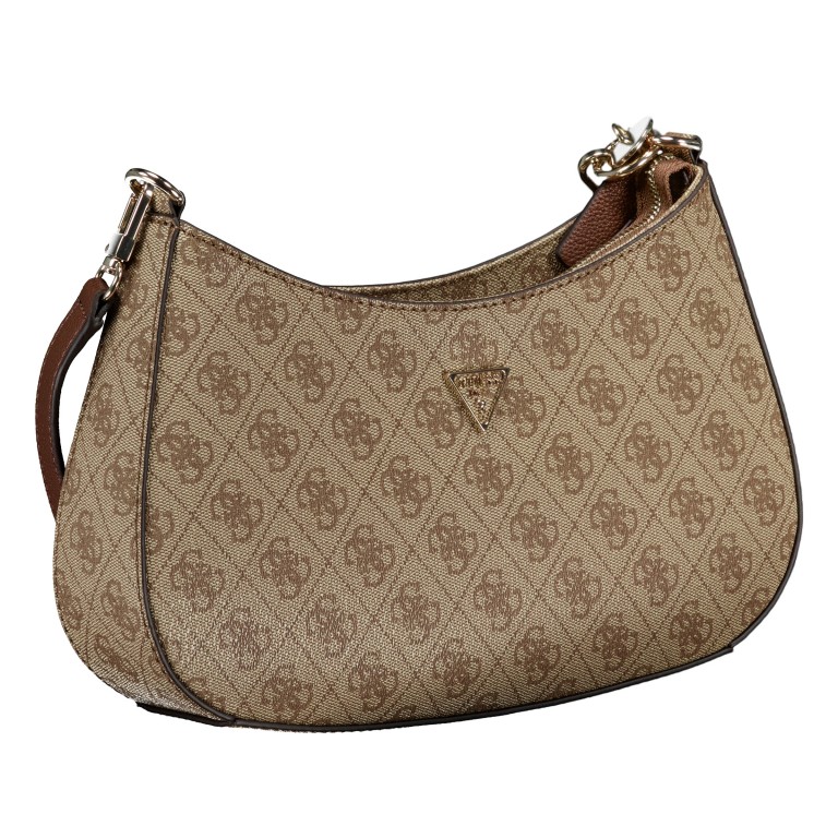 Tasche Noelle II 4g-logo Latte Brown, Farbe: braun, Marke: Guess, EAN: 0190231964469, Abmessungen in cm: 29x19x6, Bild 2 von 6