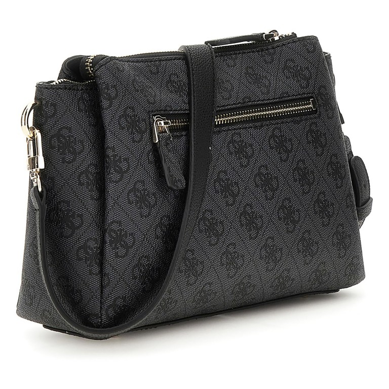 Umhängetasche Noelle II 4G-Logo Coal, Farbe: anthrazit, Marke: Guess, EAN: 0190231964360, Abmessungen in cm: 24.5x18x7.5, Bild 3 von 6