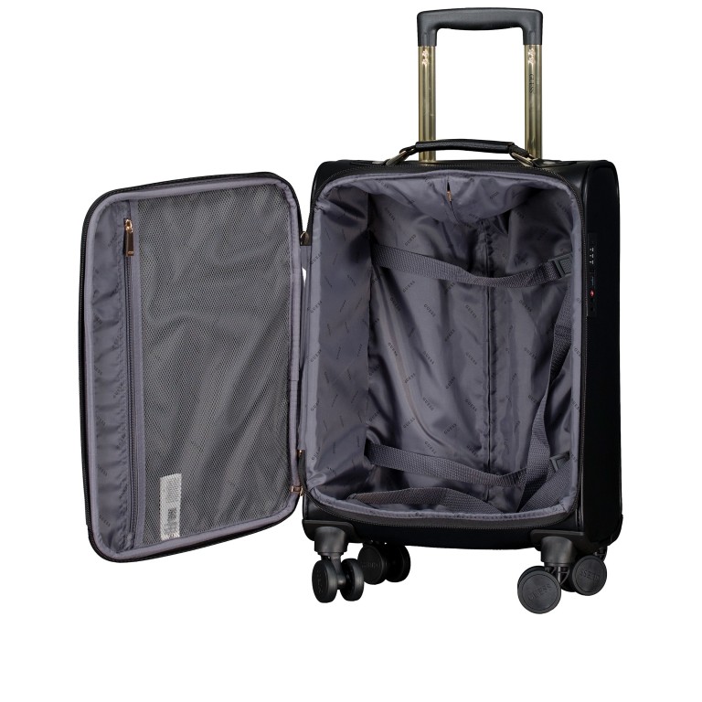 Koffer Adelasia Travel 4G-Logo IATA-Maß Größe 54 cm Black, Farbe: schwarz, Marke: Guess, EAN: 0190231968818, Abmessungen in cm: 34x53x20, Bild 7 von 8