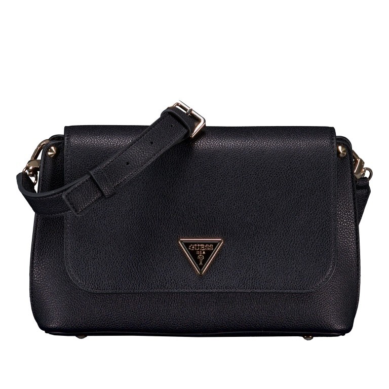 Umhängetasche Meridian II Black, Farbe: schwarz, Marke: Guess, EAN: 0190231966364, Abmessungen in cm: 27x18x8, Bild 1 von 6