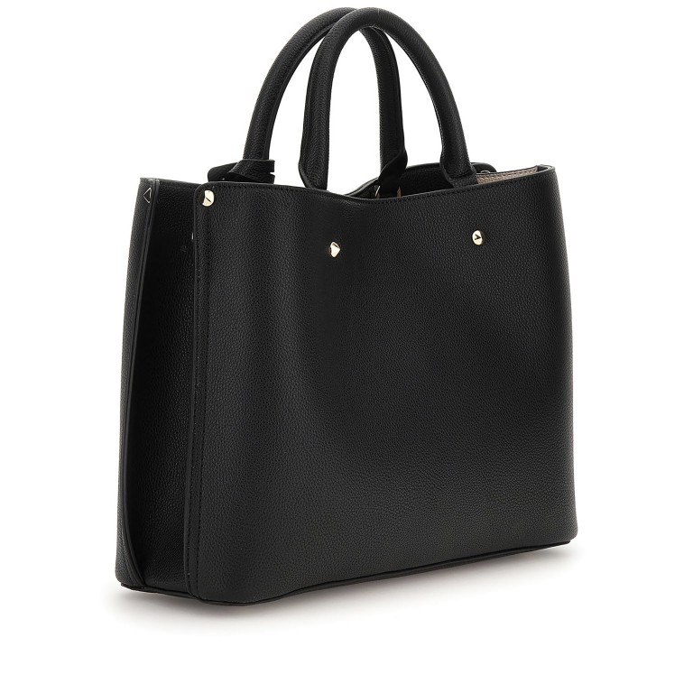 Handtasche Meridian II Black, Farbe: schwarz, Marke: Guess, EAN: 0190231966210, Abmessungen in cm: 30x24.5x10.5, Bild 3 von 8
