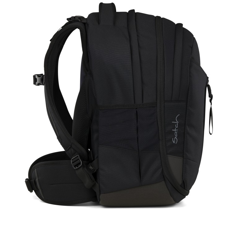 Rucksack Match 2025 erweiterbar auf 35 Liter Blackjack, Farbe: schwarz, Marke: Satch, EAN: 4057081203055, Abmessungen in cm: 30x45x24, Bild 3 von 10