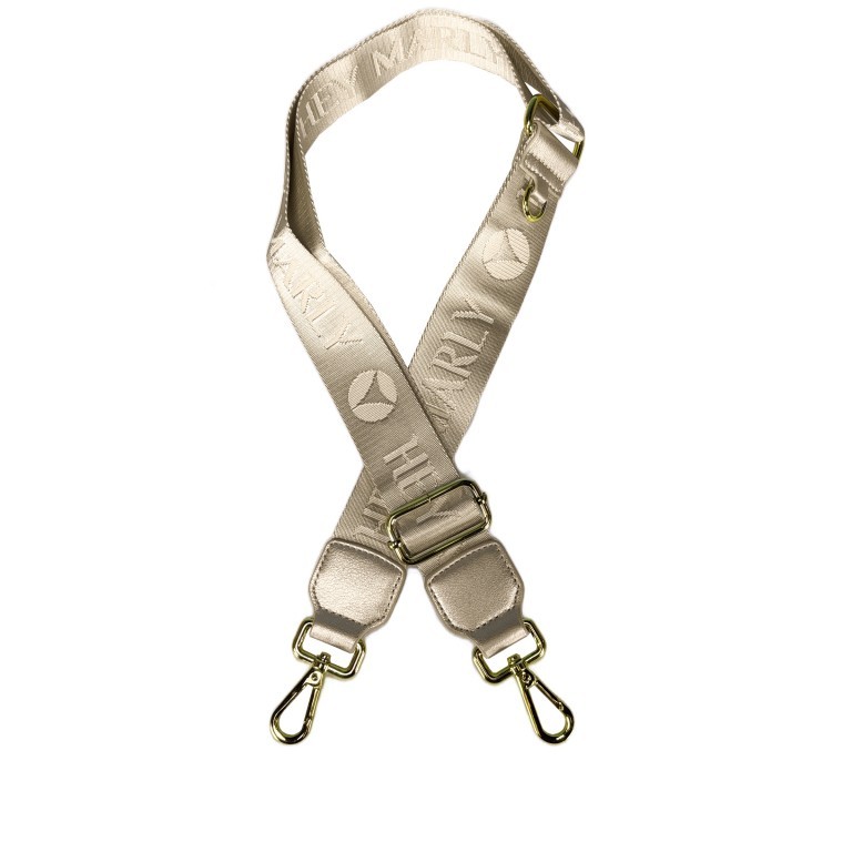 Schulterriemen Signature Strap Gold, Farbe: metallic, Marke: Hey Marly, EAN: 4262484652212, Bild 1 von 7