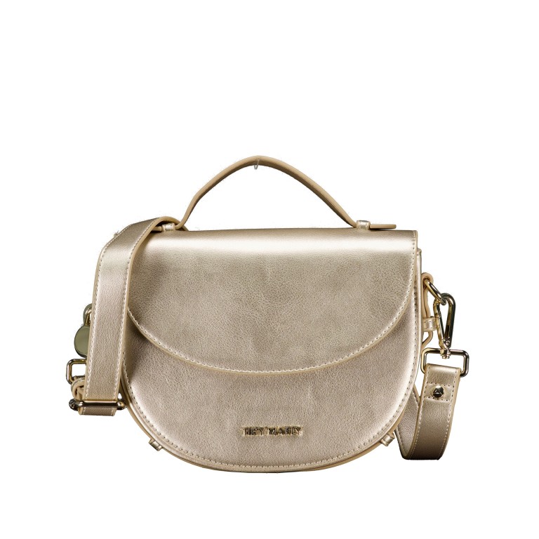 Umhängetasche Soul Sister Gold, Farbe: metallic, Marke: Hey Marly, EAN: 4262484652120, Abmessungen in cm: 22x14.5x7, Bild 1 von 7