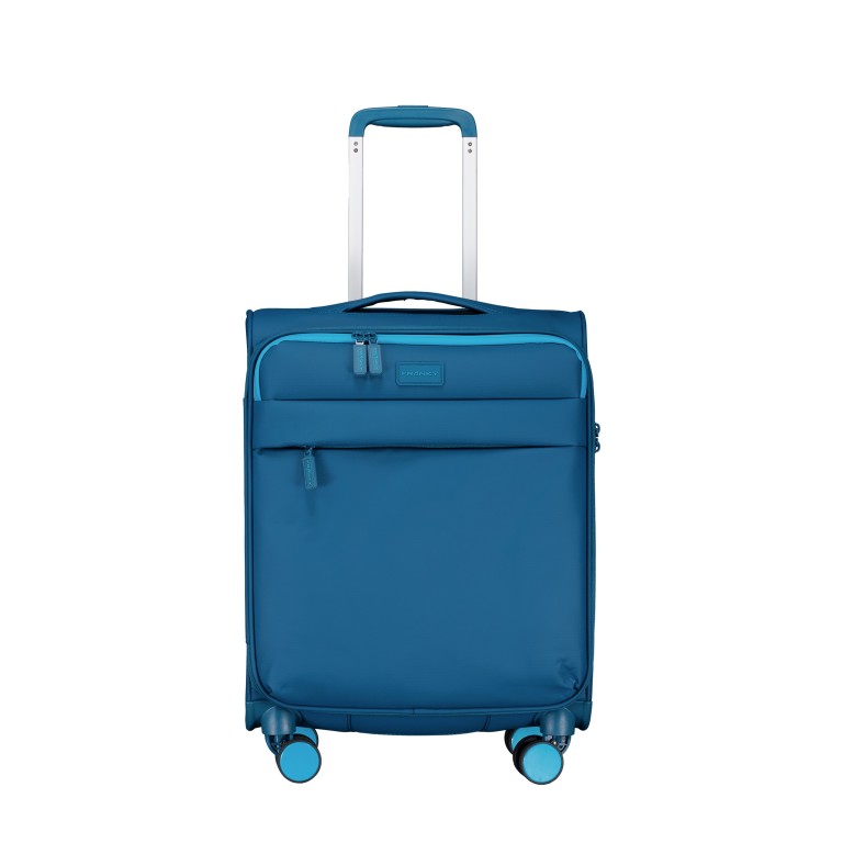 Koffer T25 Größe S Petrol, Farbe: blau/petrol, Marke: Franky, EAN: 4251885955060, Abmessungen in cm: 39x55.5x22, Bild 1 von 8