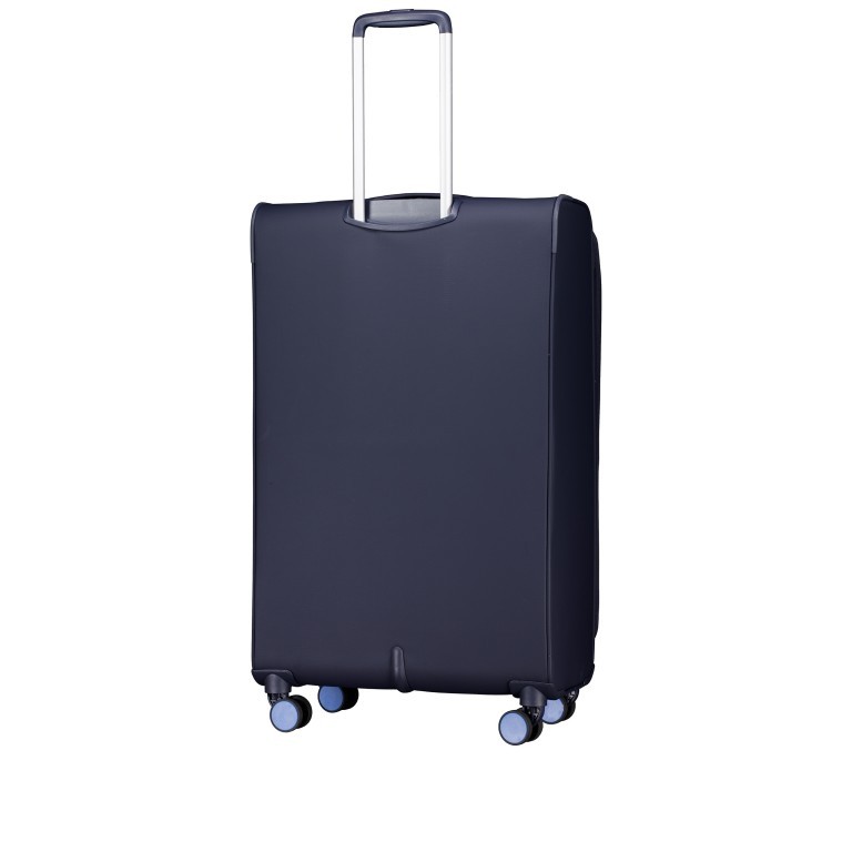 Koffer T25 erweiterbar Größe L Dunkelblau, Farbe: blau/petrol, Marke: Franky, EAN: 4251885955053, Abmessungen in cm: 47x80x31, Bild 5 von 7