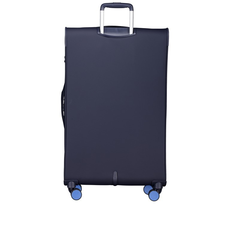 Koffer T25 erweiterbar Größe L Dunkelblau, Farbe: blau/petrol, Marke: Franky, EAN: 4251885955053, Abmessungen in cm: 47x80x31, Bild 4 von 7