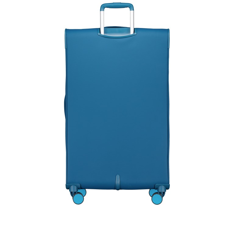 Koffer T25 erweiterbar Größe L Petrol, Farbe: blau/petrol, Marke: Franky, EAN: 4251885955084, Abmessungen in cm: 47x80x31, Bild 4 von 7