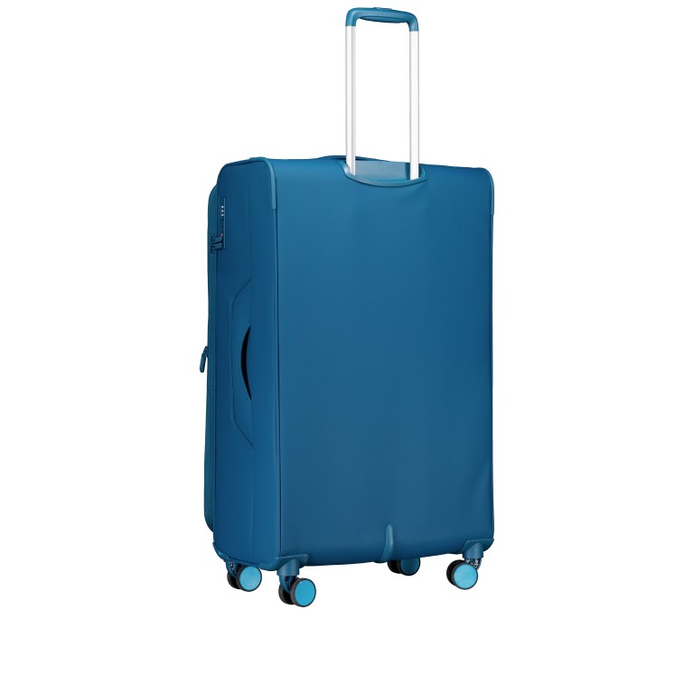 Koffer T25 erweiterbar Größe L Petrol, Farbe: blau/petrol, Marke: Franky, EAN: 4251885955084, Abmessungen in cm: 47x80x31, Bild 5 von 7