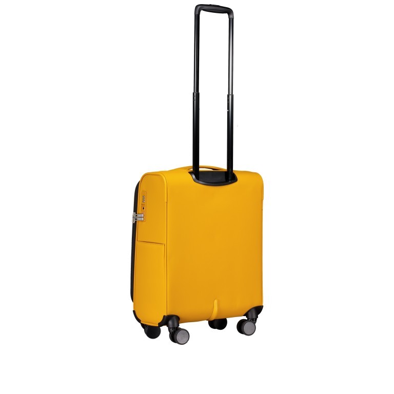 Koffer T26 Größe S Yellow Black, Farbe: gelb, Marke: Franky, EAN: 4251885984640, Abmessungen in cm: 39x53x23, Bild 5 von 8