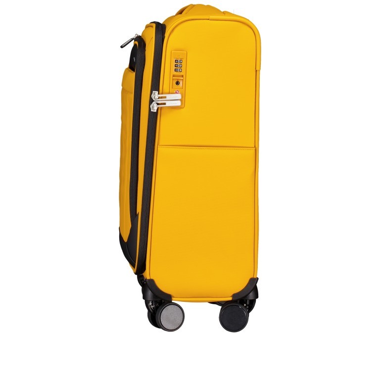 Koffer T26 Größe S Yellow Black, Farbe: gelb, Marke: Franky, EAN: 4251885984640, Abmessungen in cm: 39x53x23, Bild 3 von 8